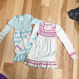 Cute girls size 8 Justice sweater dresses 😍